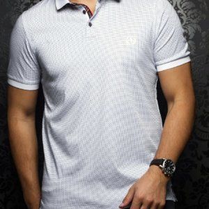 Au Noir Men's Large Barkley Short Sleeve Polo Shir